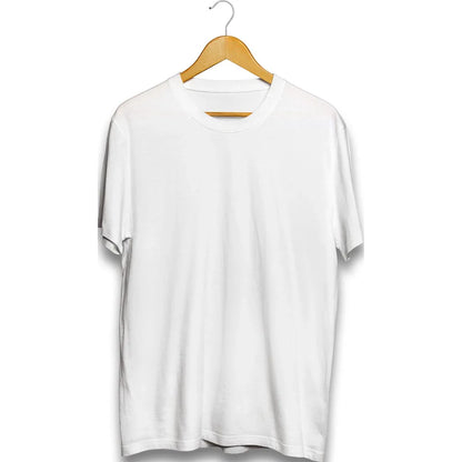 Plain Unisex Colored T Shirt Round Neck