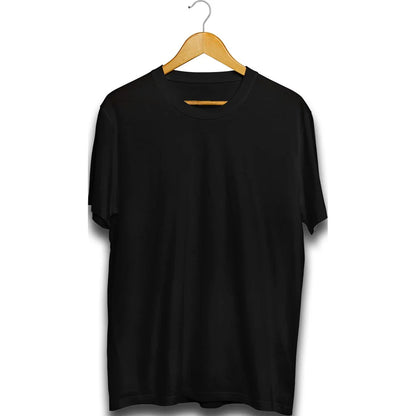 Plain Unisex Colored T Shirt Round Neck